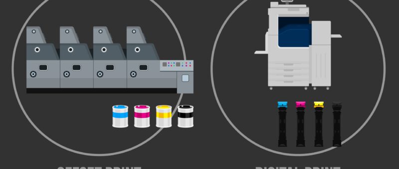 Imprenta Digital e Imprenta Offset: ¿Cuál Elegir? | Diferencias